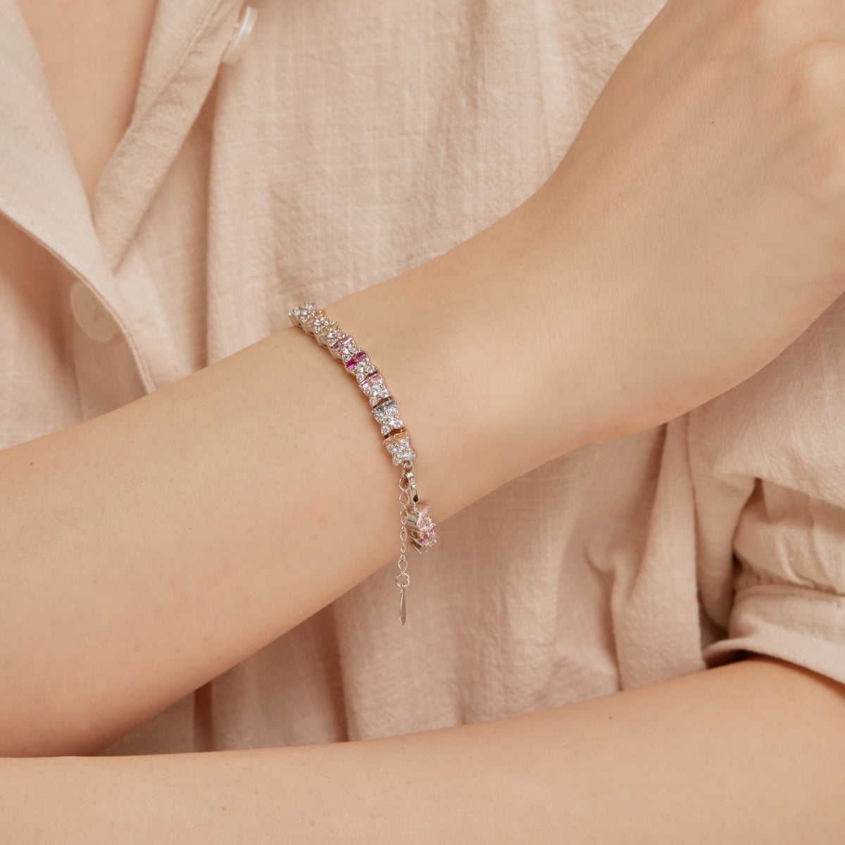 [Elite]Unique Colorful Flower Shape Daily Bracelet