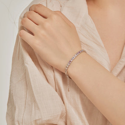 [Elite]Delicate Colorful Multi Cut Daily Bracelet