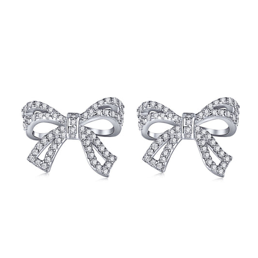 [Elite]Dainty Bow Shape Earrings