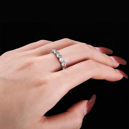 [Elite]Eternity Round Cut Tennis Ring