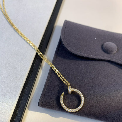 [Elite]JUSTE NECKLACE GOLD DIAMONDS