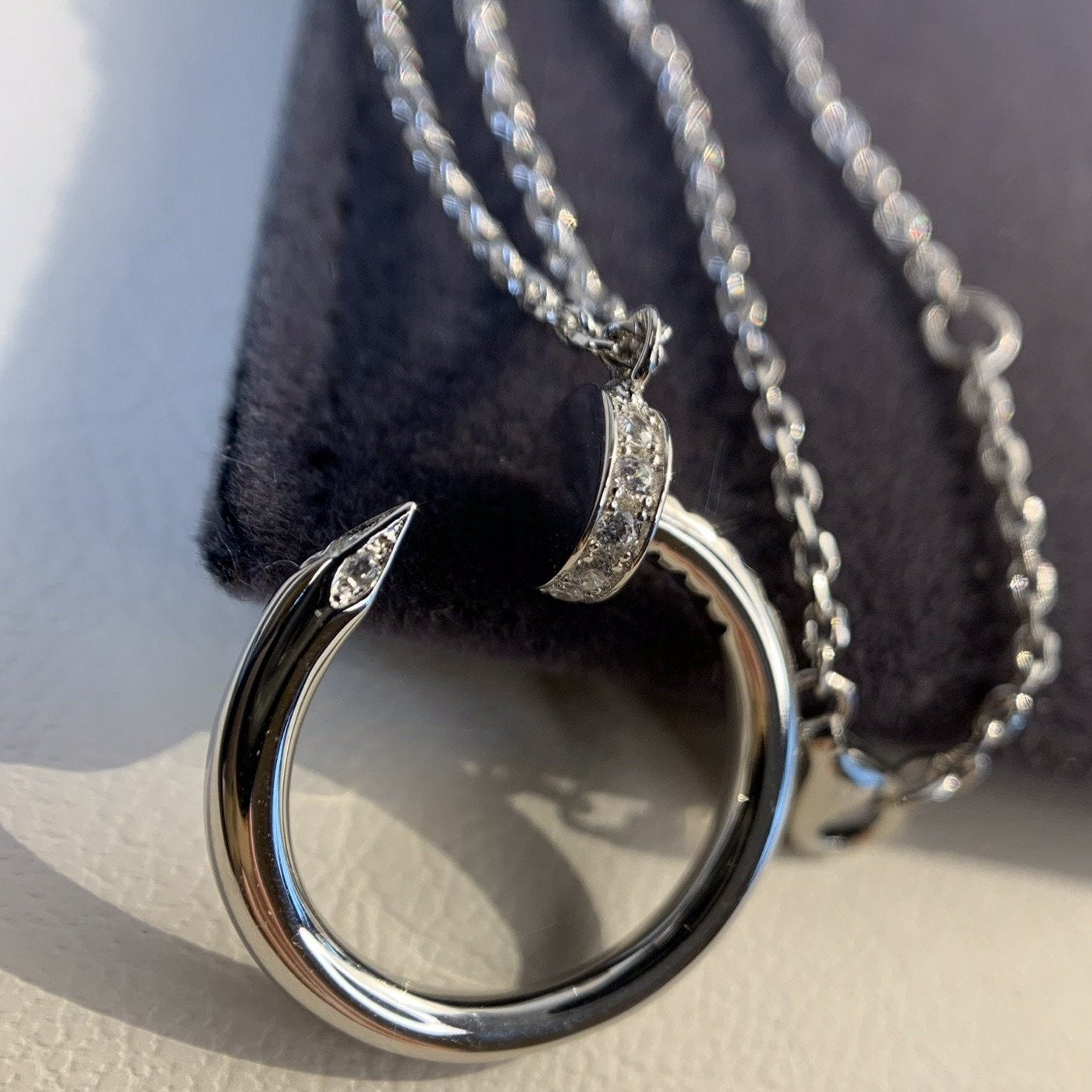 [Elite]JUSTE NECKLACE SILVER