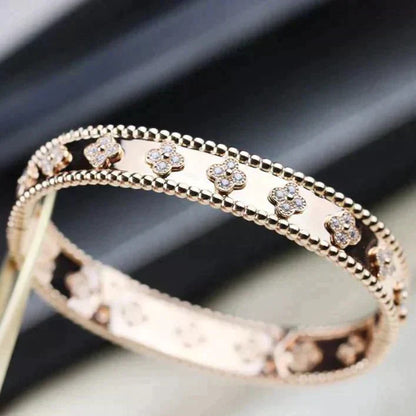 [Elite]CLOVER BRACELET 8MM DIAMONDS