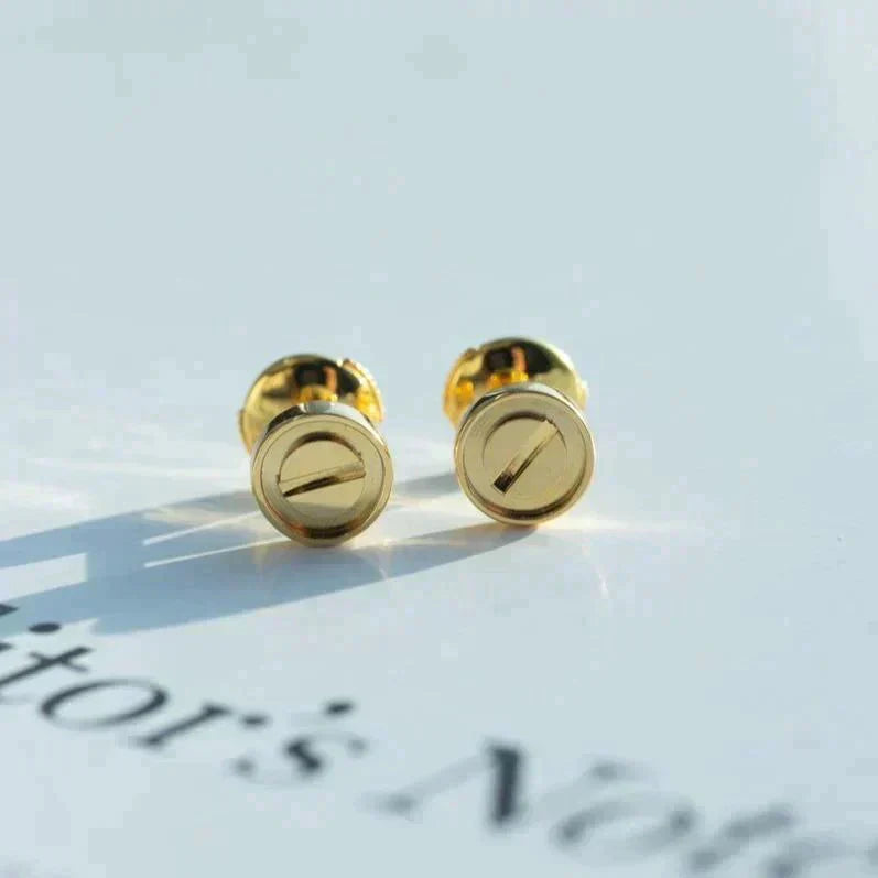 [Elite]LOVE EARRINGS GOLD 10MM