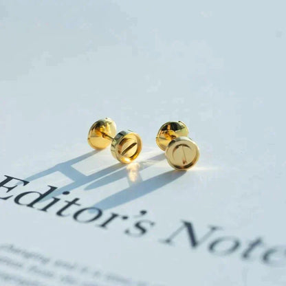 [Elite]LOVE EARRINGS GOLD 10MM