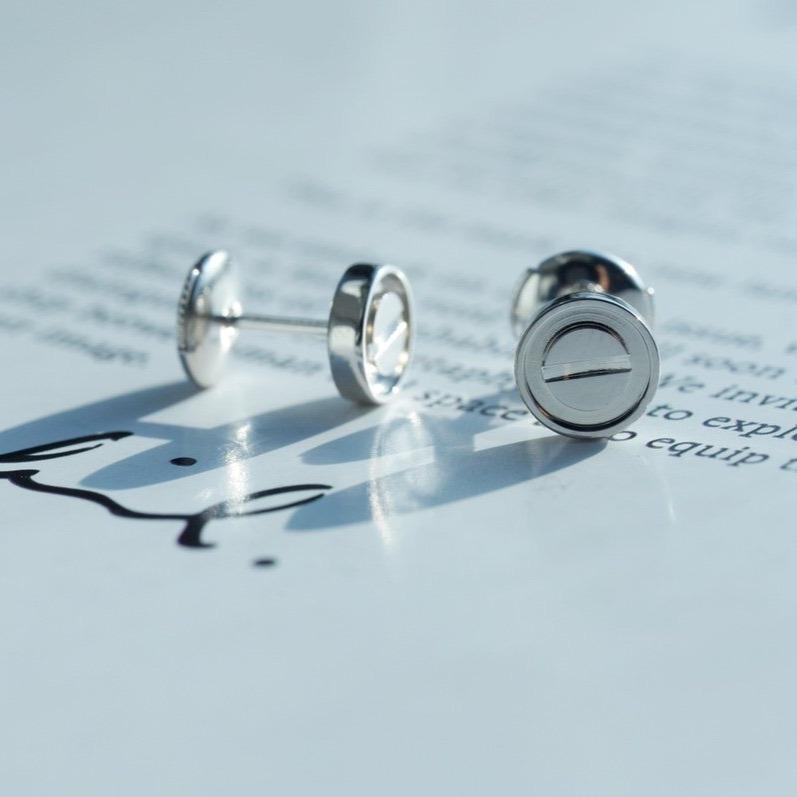 [Elite]LOVE EARRINGS SILVER 10MM