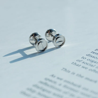 [Elite]LOVE EARRINGS SILVER 10MM