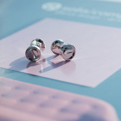 [Elite]LOVE EARRINGS SILVER 10MM