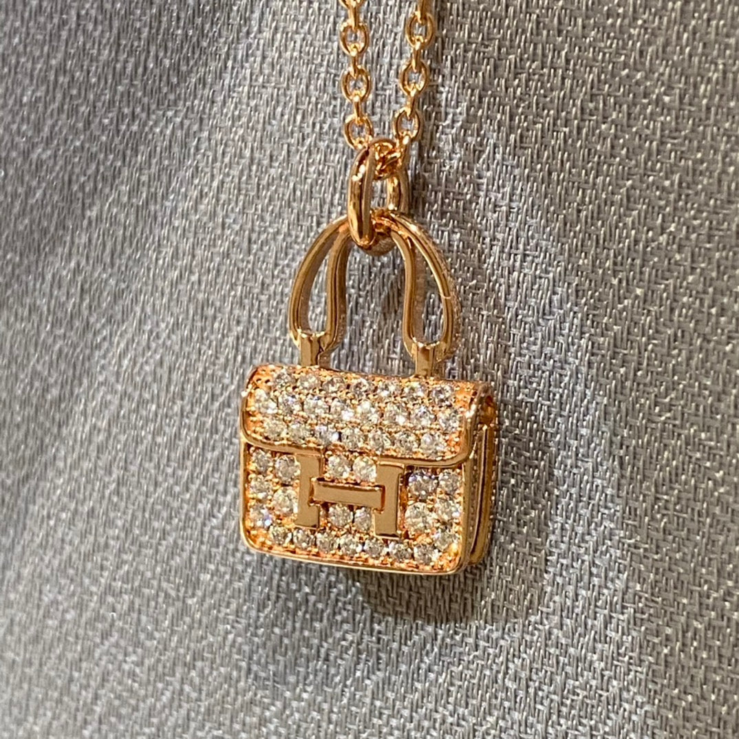 [Elite]CONSTANCE PEDANT DIAMOND NECKLACE