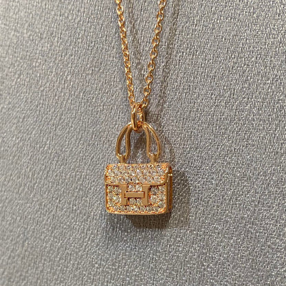 [Elite]CONSTANCE PEDANT DIAMOND NECKLACE