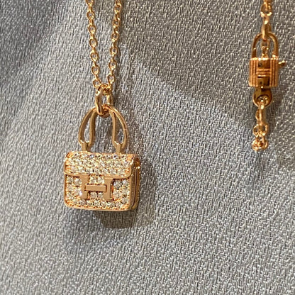 [Elite]CONSTANCE PEDANT DIAMOND NECKLACE