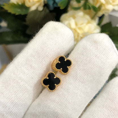 [Elite]CLOVER MINI GOLD EARRINGS