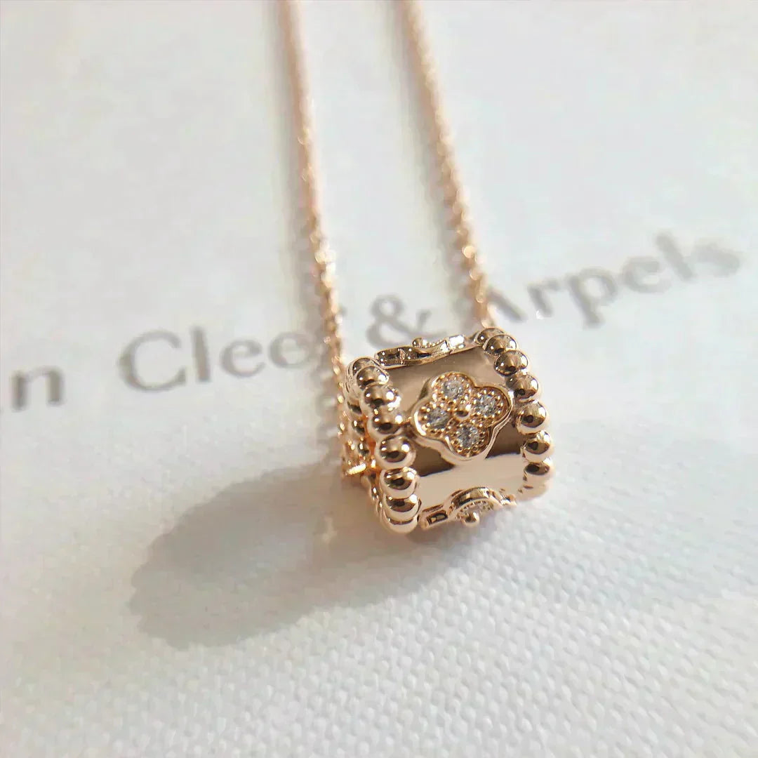 [Elite]PERLEE PEDANT NECKLACE GOLD / ROSE GOLD
