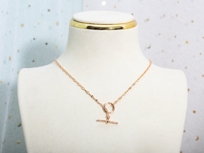 [Elite]ECHAPPEE NECKLACE PINK GOLD