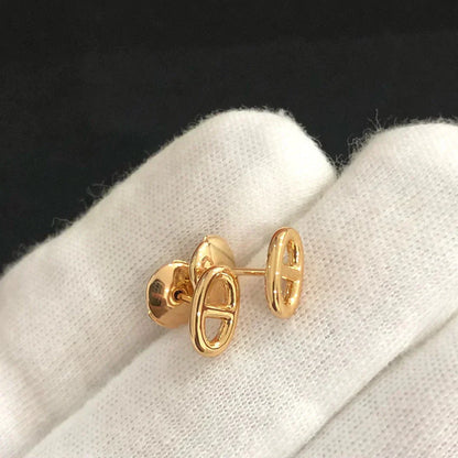 [Elite]CHAINE SMALL EARRINGS GOLD AND SILVER