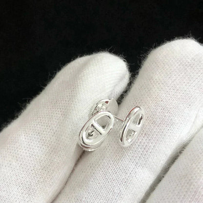 [Elite]CHAINE SMALL EARRINGS GOLD AND SILVER