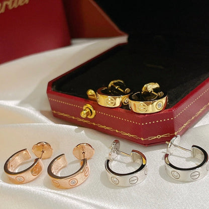 [Elite]LOVE EARRINGS 5.7MM 2 DIAMONDS
