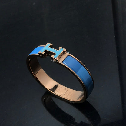 [Elite]H BRACELET BLUE RAINBOW CERAMIC