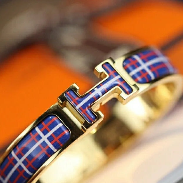 [Elite]H TARTAN BRACELET 12MM