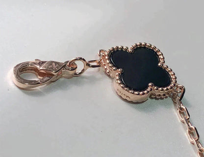 [Elite]CLOVER 5 MOTIFS MULTICOLOR BRACELET
