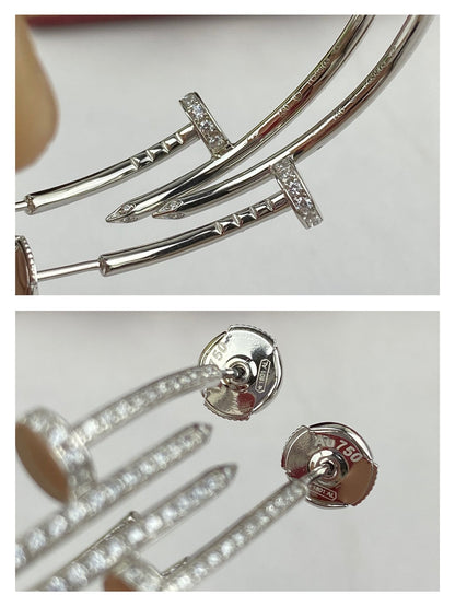 [Elite]JUSTE EARRINGS FULL DIAMONDS 1.8MM