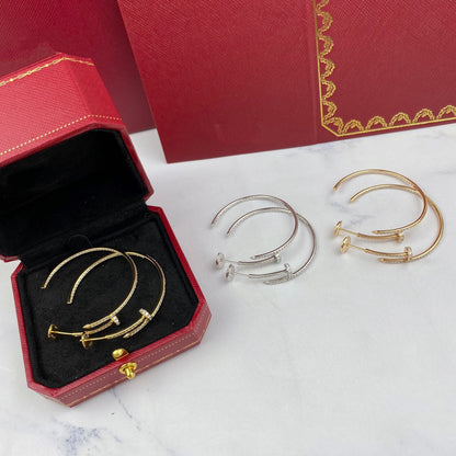 [Elite]JUSTE EARRINGS FULL DIAMONDS 1.8MM
