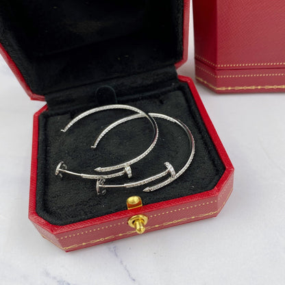 [Elite]JUSTE EARRINGS FULL DIAMONDS 1.8MM