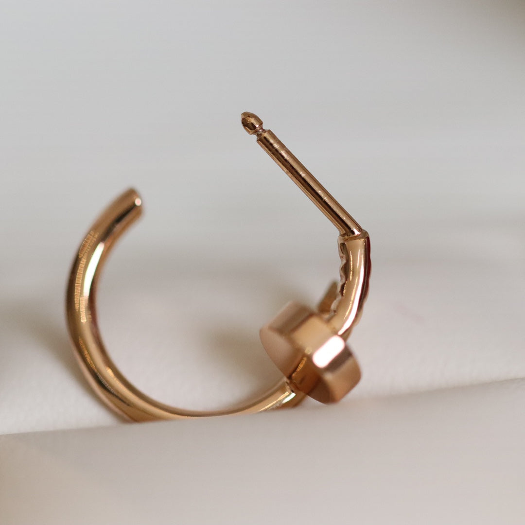 [Elite]JUSTE EARRINGS PINK GOLD