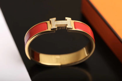[Elite]H BRACELET GOLD DIAMOND