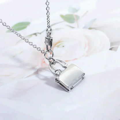 [Elite]AMULETTE PEDANT SILVER NECKLACE