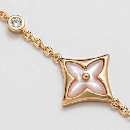 [Elite]STAR 1 DIAMOND PINK GOLD BRACELET