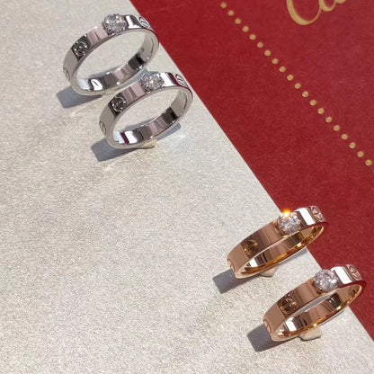 [Elite]LOVE RING 3.6MM 1 BIG DIAMOND