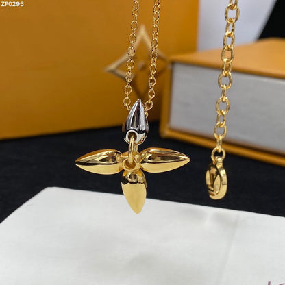 [Elite]LOUISETTE PEDANT GOLD NECKLACE