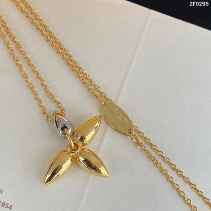 [Elite]LOUISETTE PEDANT GOLD NECKLACE