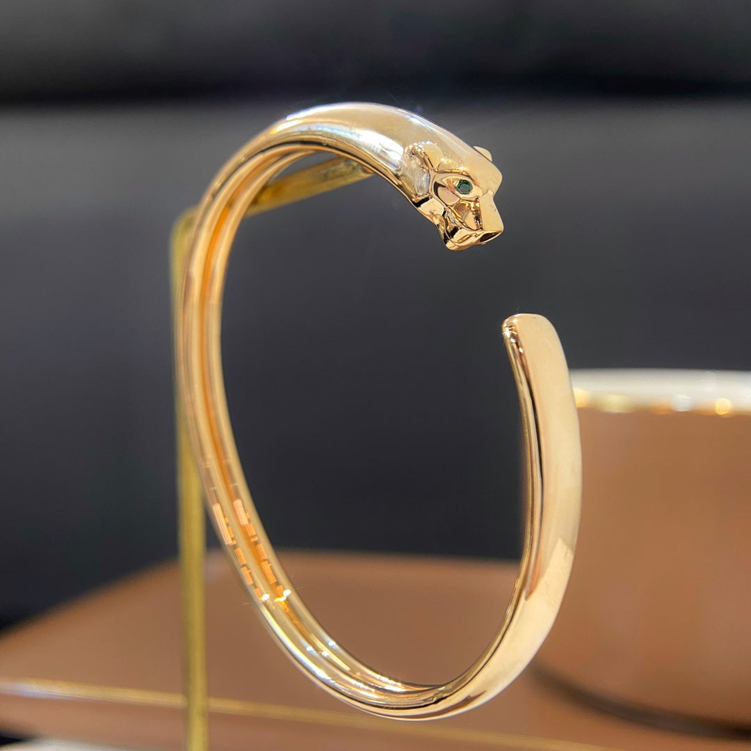 [Elite]PANTHERE GOLD OPEN BRACELET