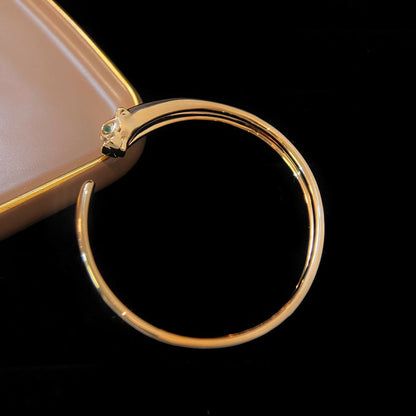 [Elite]PANTHERE GOLD OPEN BRACELET