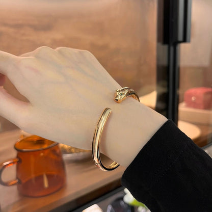 [Elite]PANTHERE GOLD OPEN BRACELET