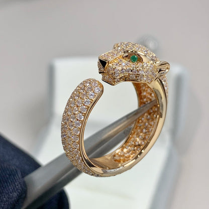 [Elite]PANTHERE PINK GOLD DIAMOND RING