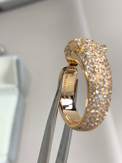 [Elite]PANTHERE PINK GOLD DIAMOND RING