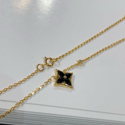 [Elite]STAR BLACK MOP NECKLACE