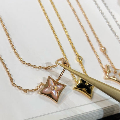[Elite]STAR BLACK MOP NECKLACE