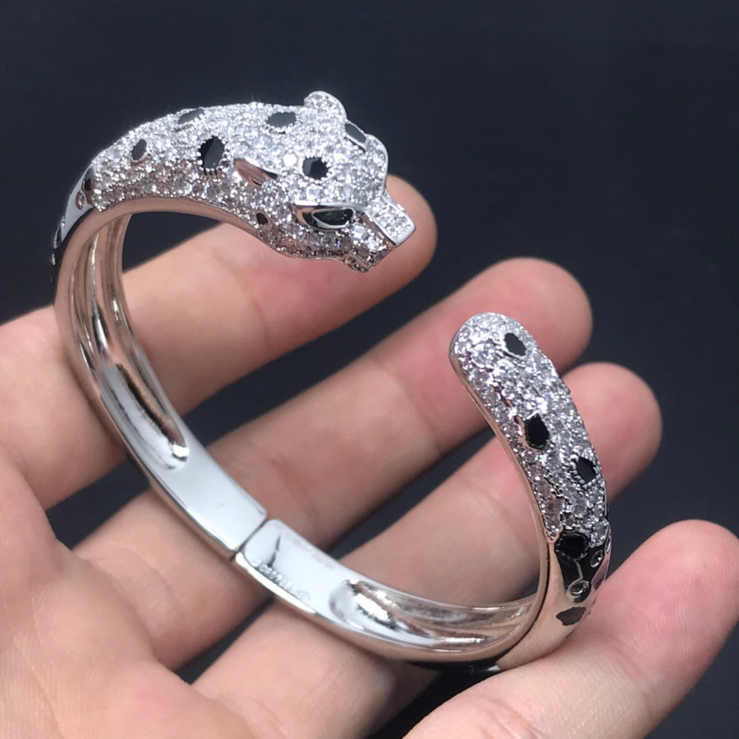 [Elite]PANTHERE BIG BRACELET DIAMONDS
