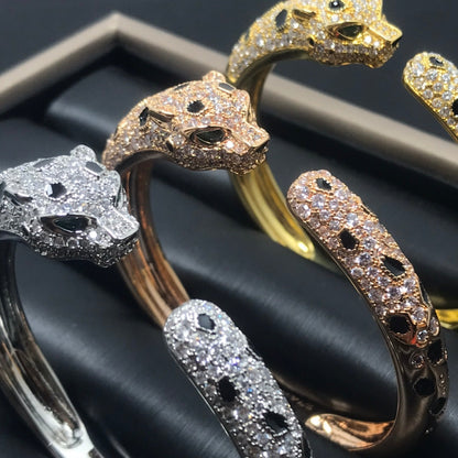 [Elite]PANTHERE BIG BRACELET DIAMONDS