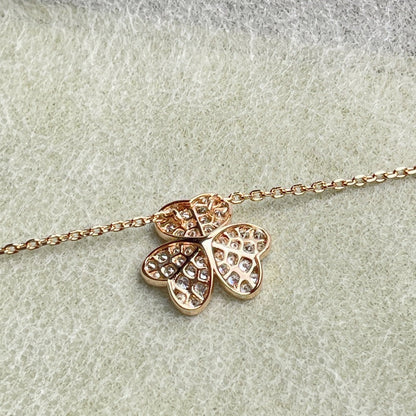 [Elite]FLOWER DIAMOND NECKLACE
