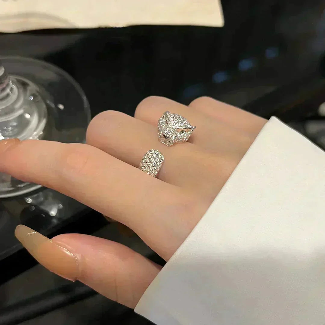 [Elite]PANTHERE 5.5MM ALL DIAMOND RING