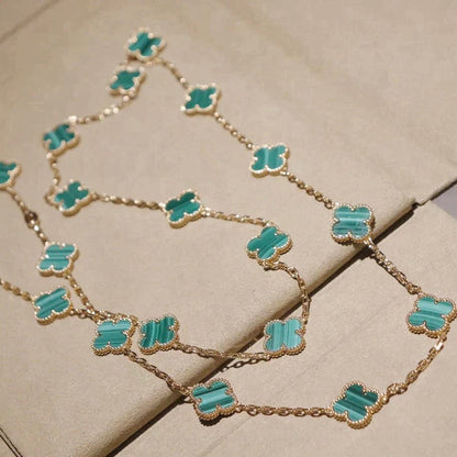 [Elite]CLOVER 20 MOTIFS MALACHITE GOLD
