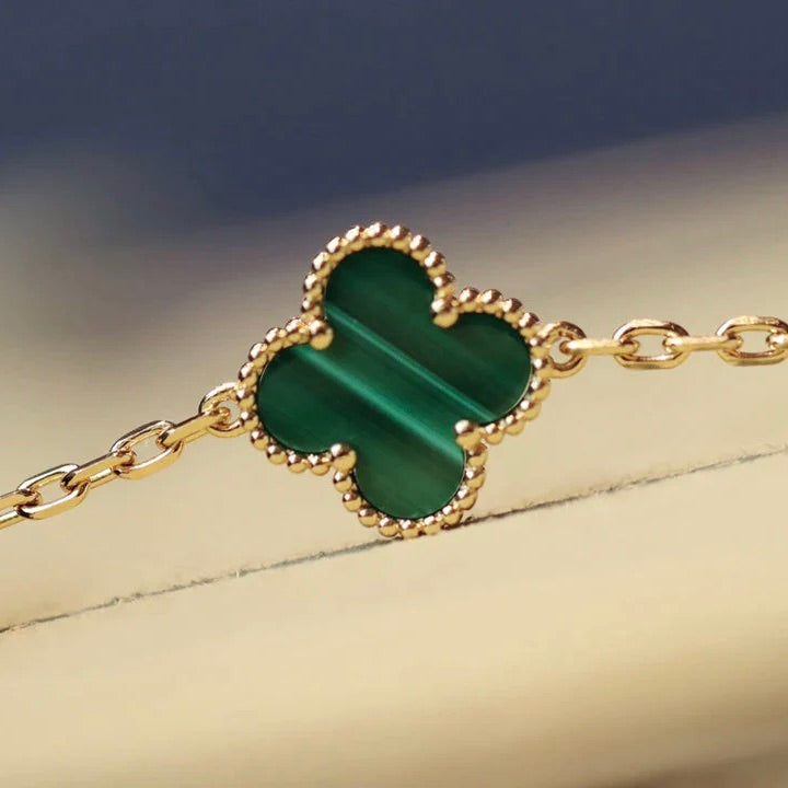 [Elite]CLOVER 20 MOTIFS MALACHITE GOLD