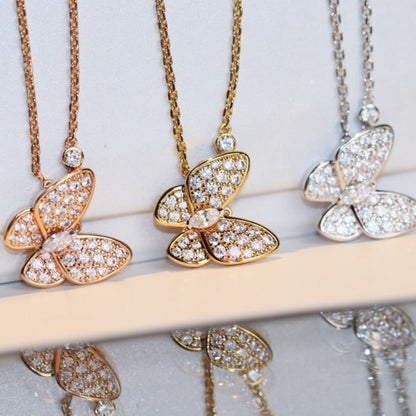 [Elite]BUTTERFLY DIAMOND NECKLACE