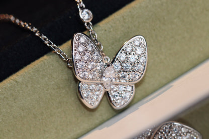 [Elite]BUTTERFLY DIAMOND NECKLACE