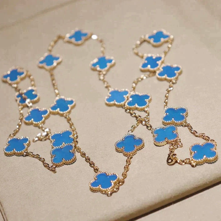 [Elite]CLOVER 20 MOTIFS TURQUOISE GOLD